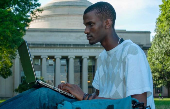 Billy Ndengeyingoma in a scene from 'Brief Tender Light,' 2023