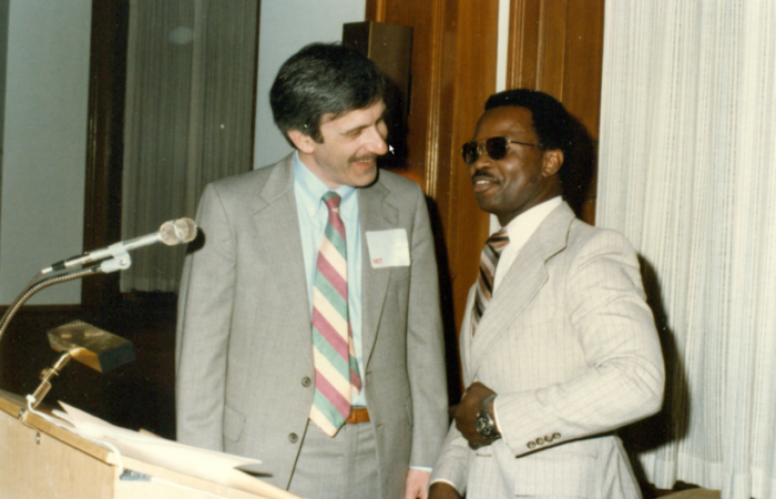 Michael Feld and Ron McNair, 1980s