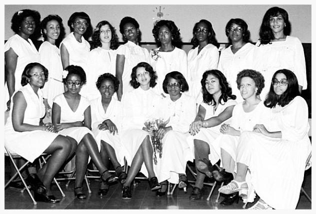 AKA Lambda Upsilon Chapter Charter Line, 1977