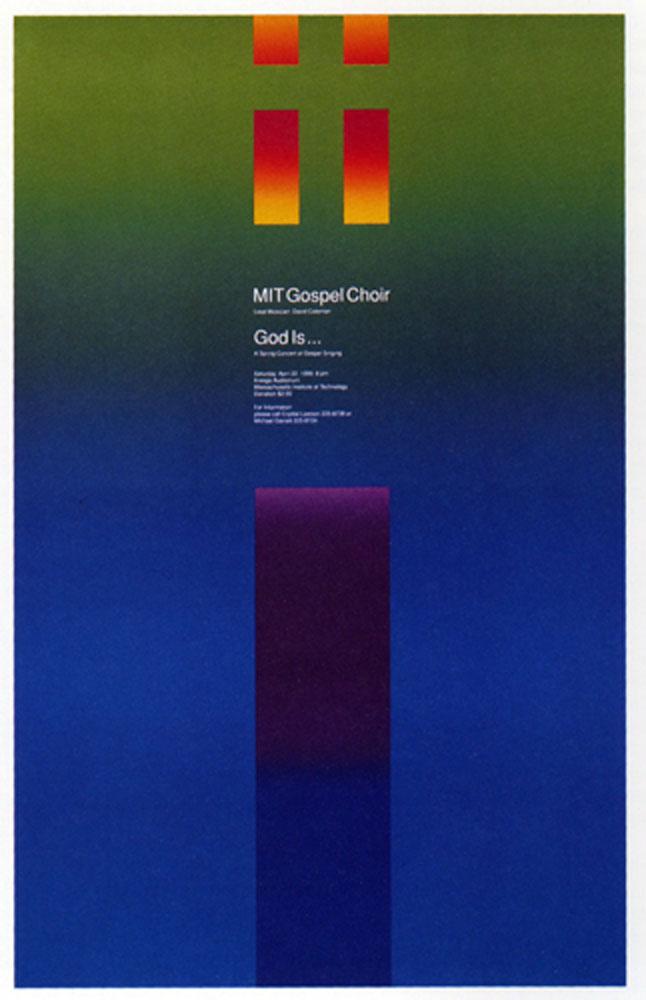 MIT Gospel Choir poster