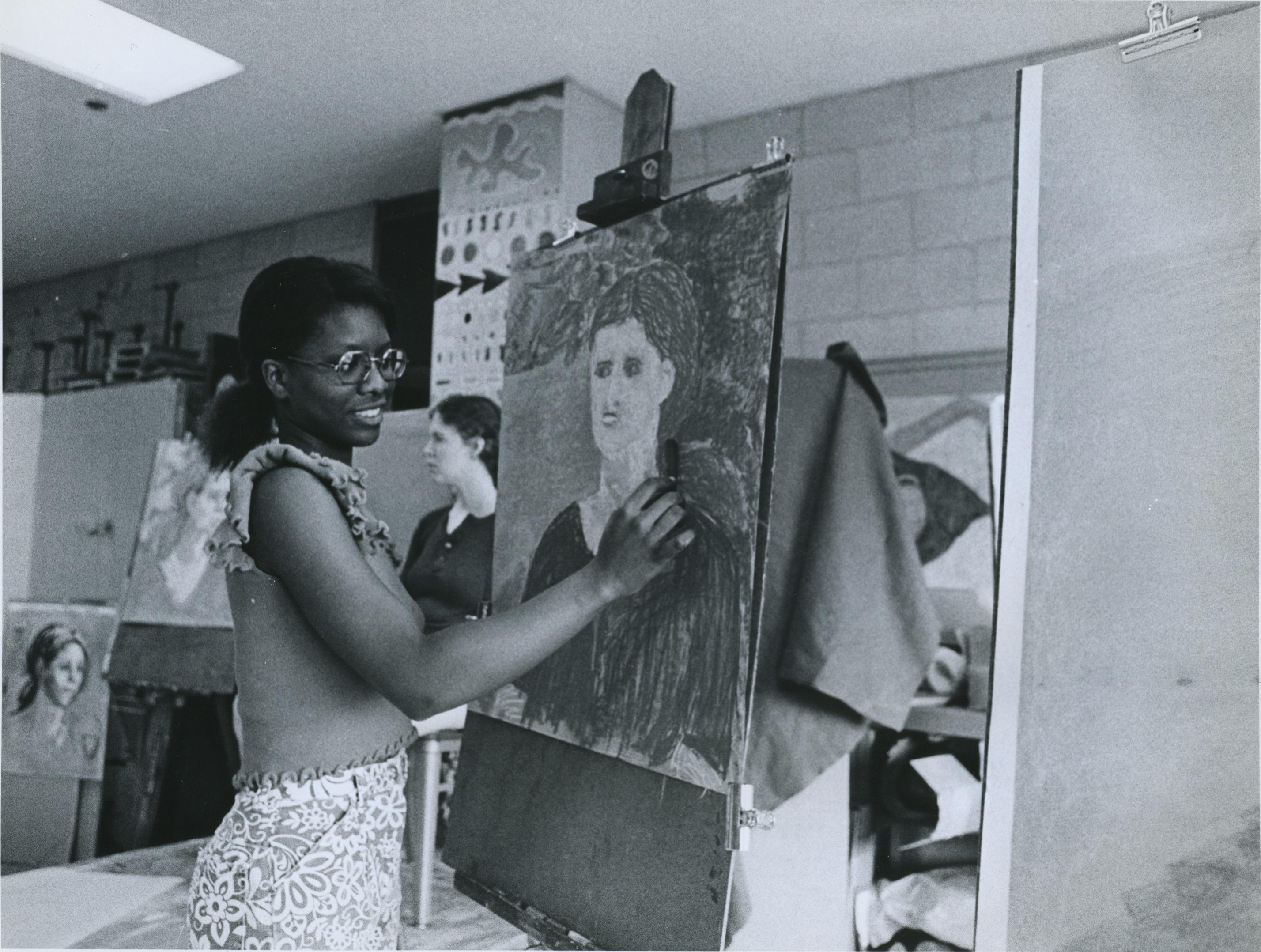 Bernice Williams at Interphase, 1974