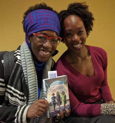 Joy Buolamwini and Margot Lee Shetterly