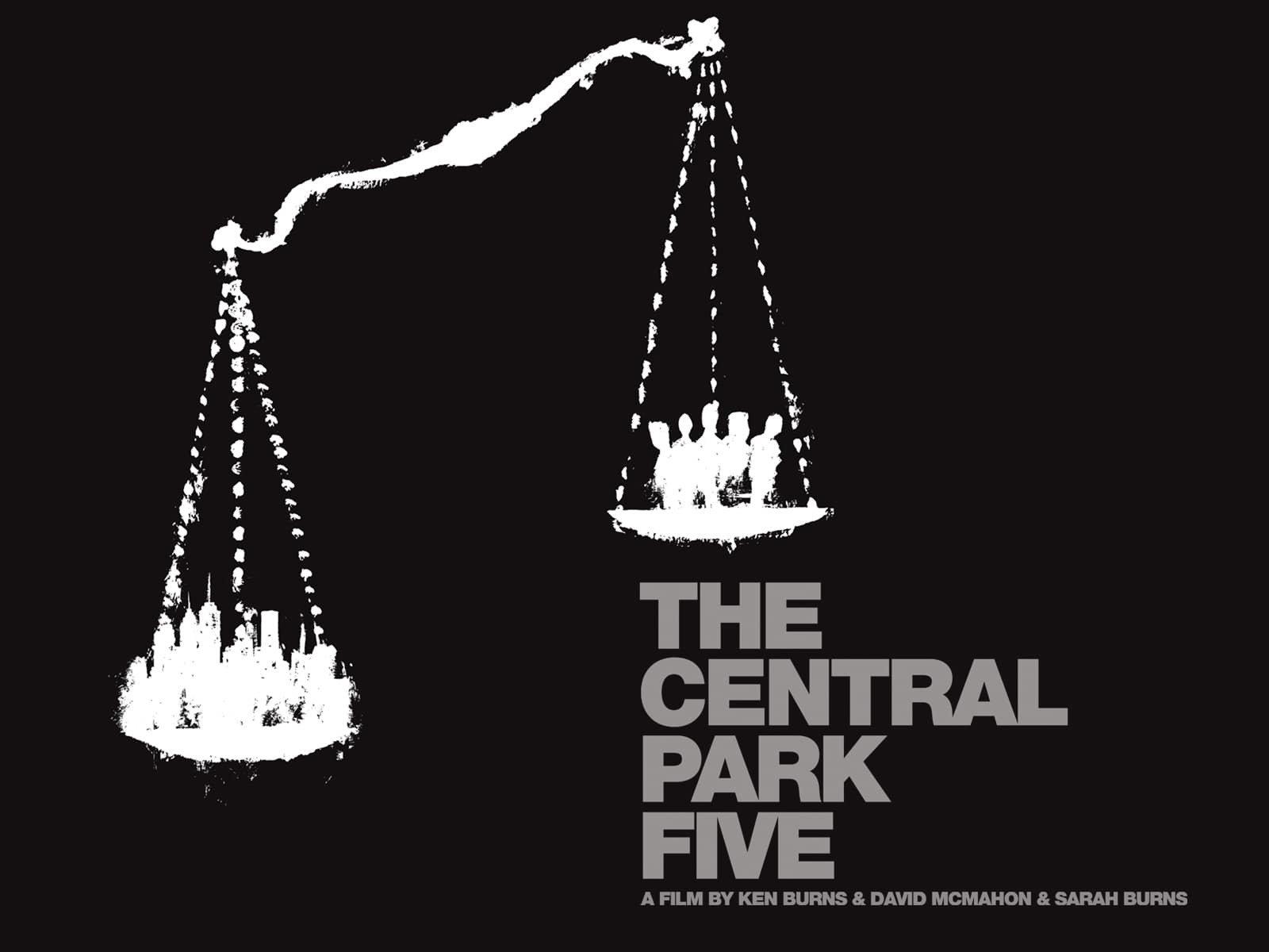 Ken Burn's "The Central Park Five" poster