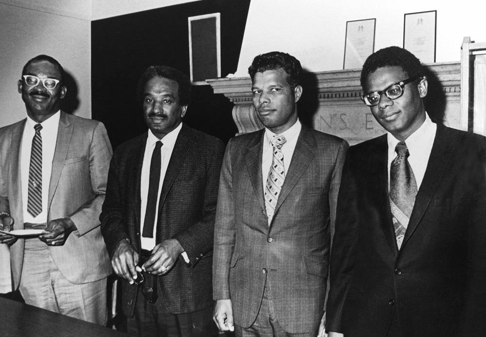 Reunion of early black alums, 1973