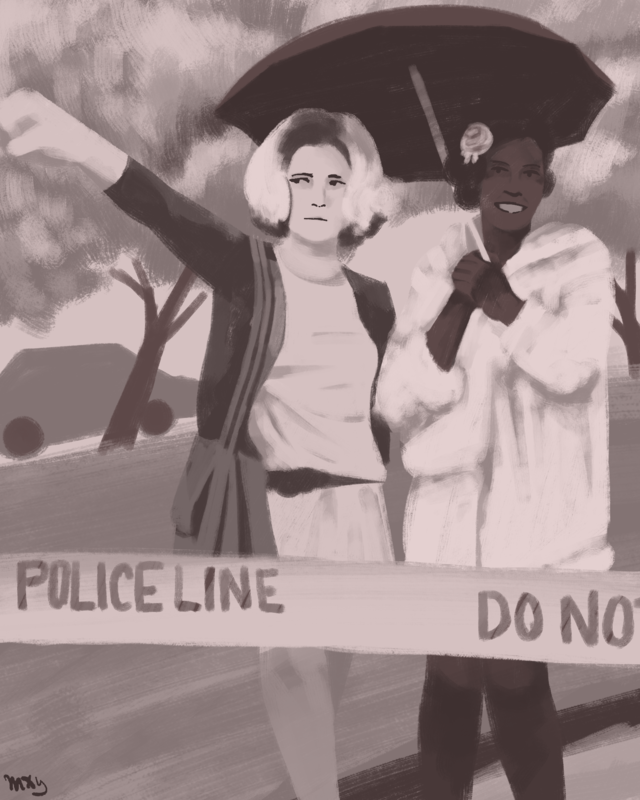 ILLUSTRATION: Sylvia Rivera and Marsha P. Johnson, 2020