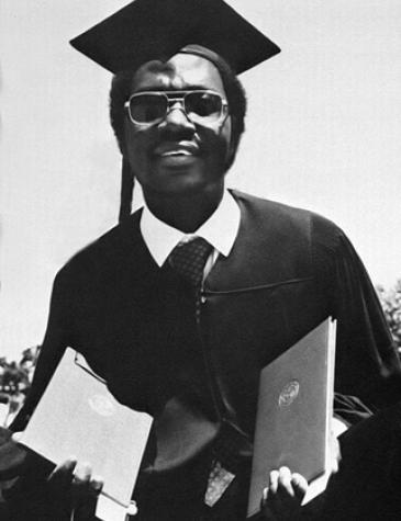 Yaw Yeboah in 1975